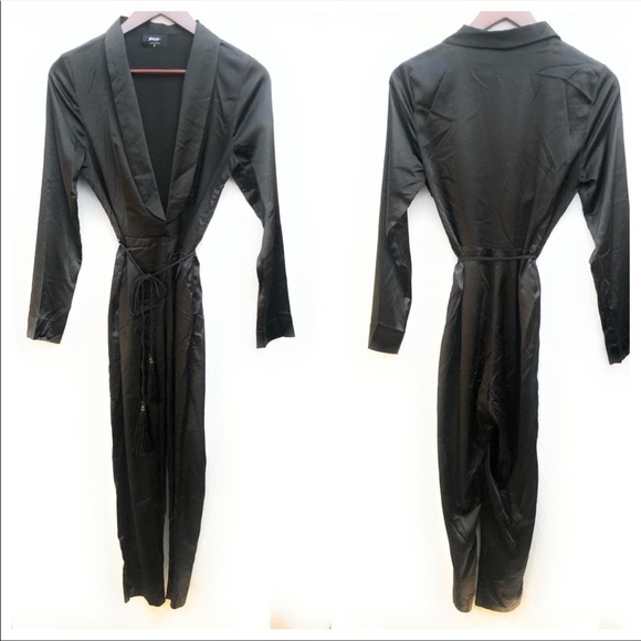 Nasty Gal Jumpsuit Black - Picture 2 of 8